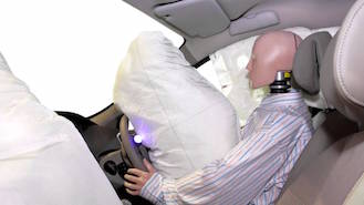 Air Bag inside a car